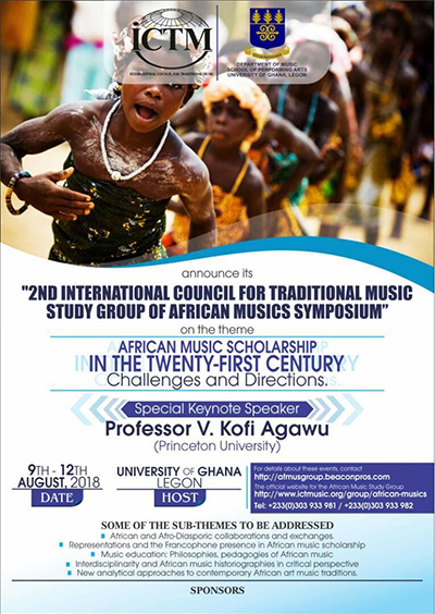 Flyer African Music Scholarship in the 21st Century